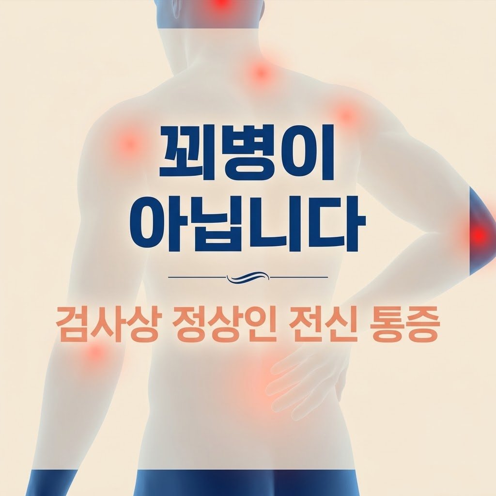 엑스레이도, 피검사도 정상인데 온몸이 두들겨 맞은 듯 아프다 섬유근육통 만성피로증후군 전신통증 꾀병 검사정상 한의원 썸네일